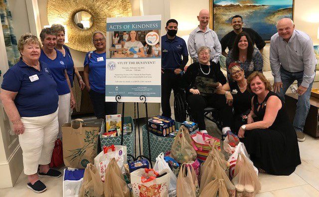 Watercrest Naples hosts food drive to benefit ST. VINCENT DE PAUL SOCIETY